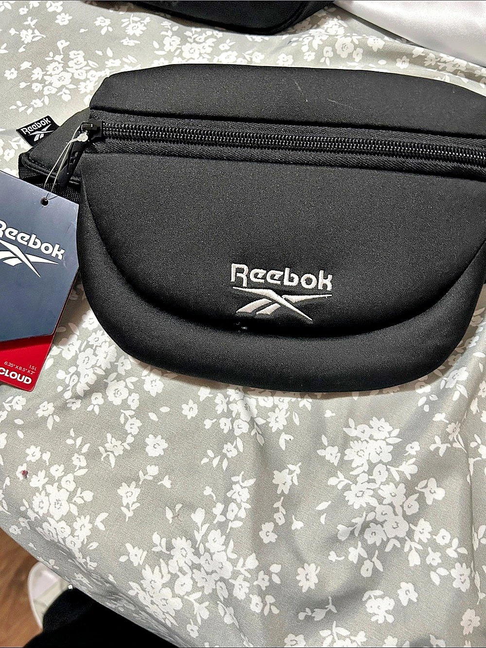Reebok Mini Belt Bag in Black NWT